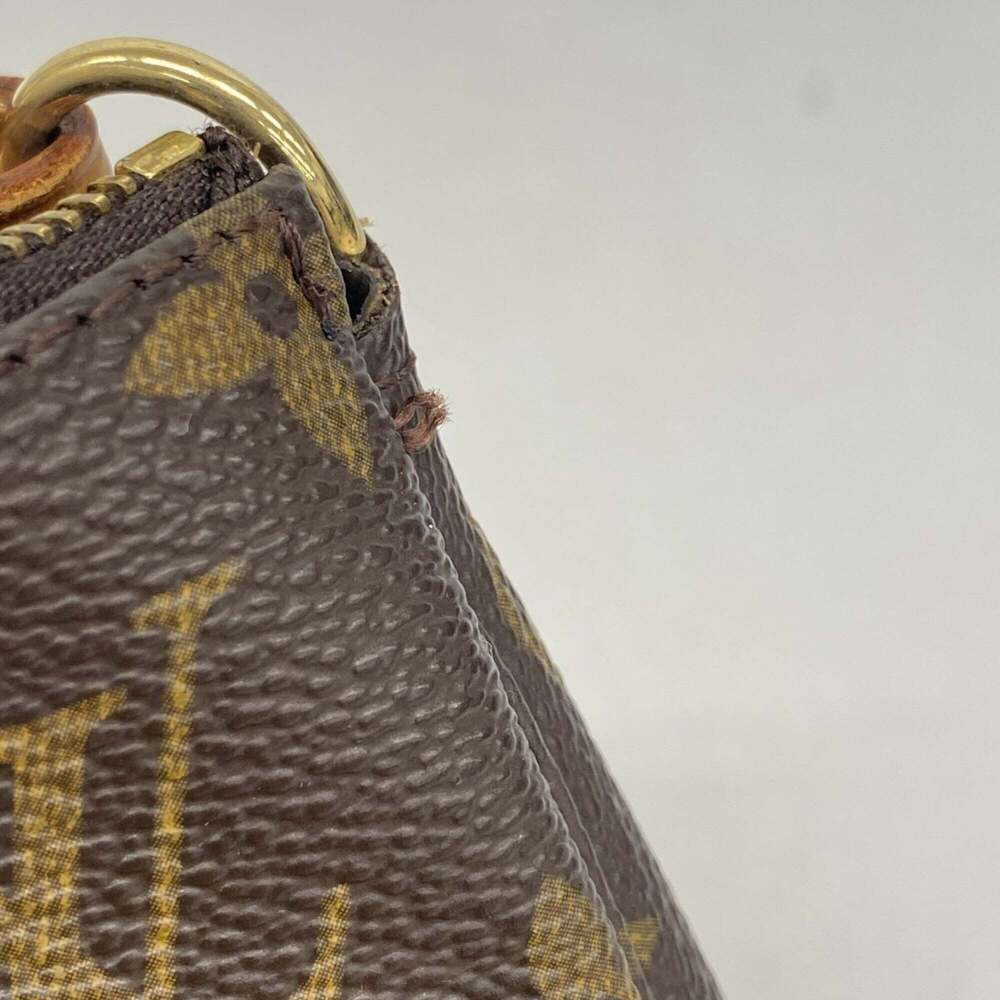 LOUIS VUITTON Authentic Brown Monogram Pochette Pouch - Picture 6 of 9